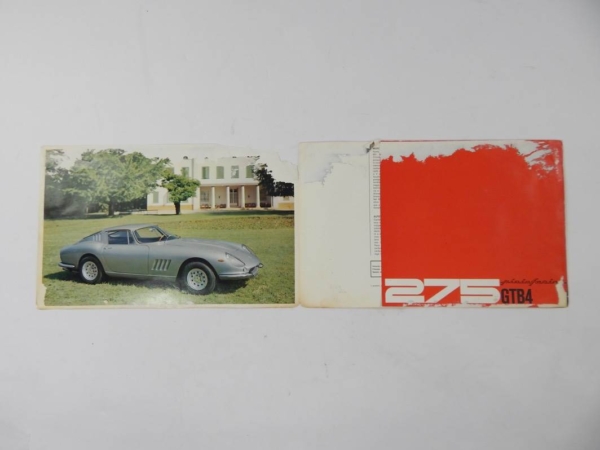 Ferrari 275 GTB/4 Sales Brochure