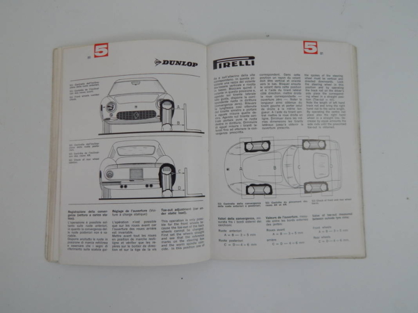 Ferrari 275 GTB GTS Owner’s & Parts Manual Handbook