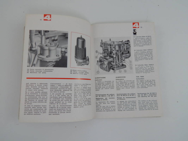 Ferrari 275 GTB GTS Owner’s & Parts Manual Handbook