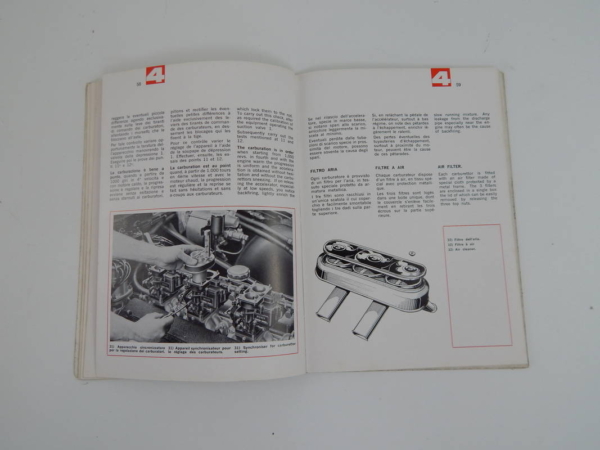 Ferrari 275 GTB GTS Owner’s & Parts Manual Handbook