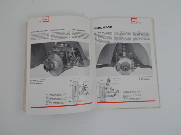 Ferrari 275 GTB GTS Owner’s & Parts Manual Handbook