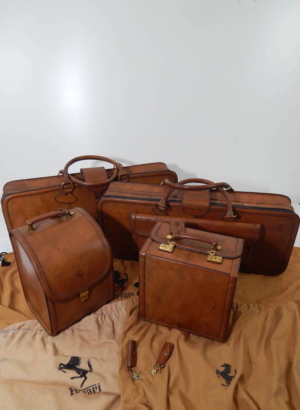 Ferrari 308 328 Complete Schedoni Leather Luggage Set