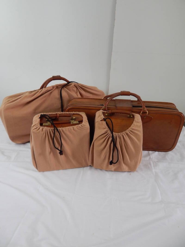 Ferrari 308 328 Complete Schedoni Leather Luggage Set
