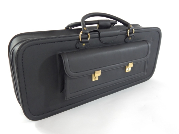 Ferrari 308 328 Schedoni Leather Luggage Set Black