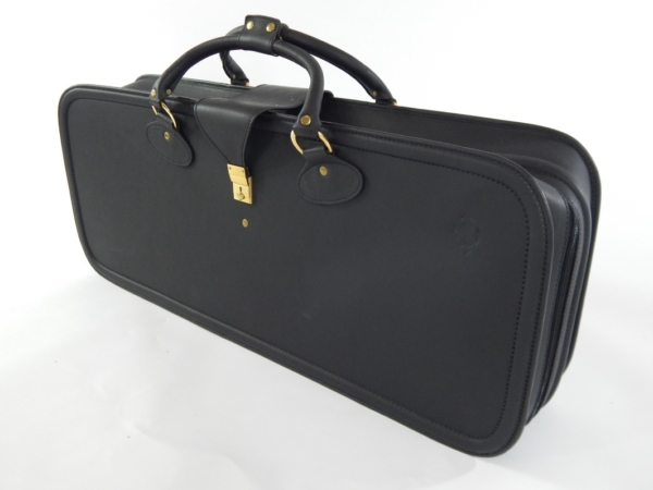 Ferrari 308 328 Schedoni Leather Luggage Set Black