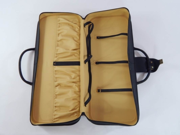 Ferrari 308 328 Schedoni Leather Luggage Set Black
