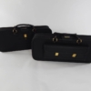 Ferrari 308 328 Schedoni Leather Luggage Set Black