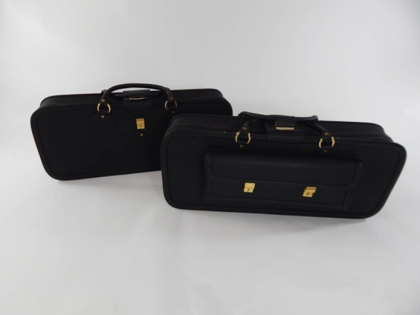 Ferrari 308 328 Schedoni Leather Luggage Set Black