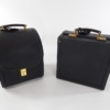 Ferrari 308 328 Schedoni Leather Luggage Set Black