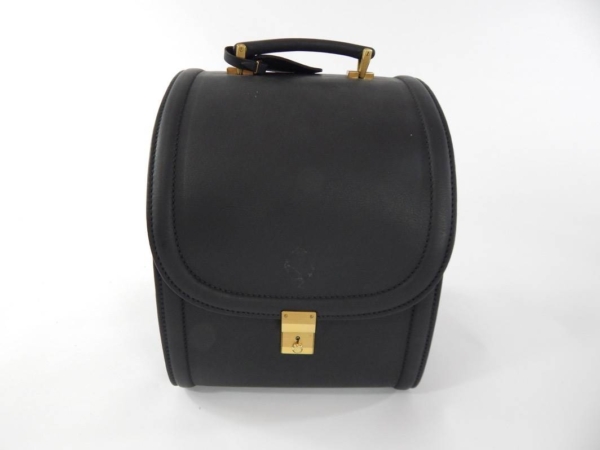 Ferrari 308 328 Schedoni Leather Luggage Set Black