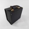 Ferrari 308 328 Schedoni Leather Luggage Set Black