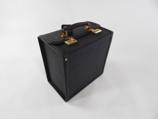 Ferrari 308 328 Schedoni Leather Luggage Set Black