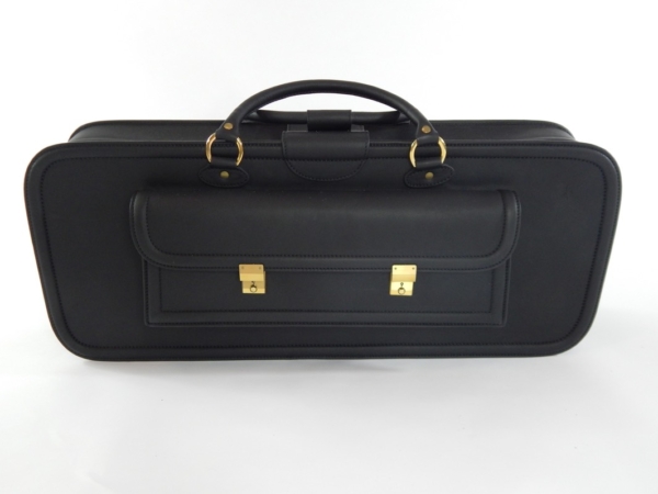 Ferrari 308 328 Schedoni Leather Luggage Set Black