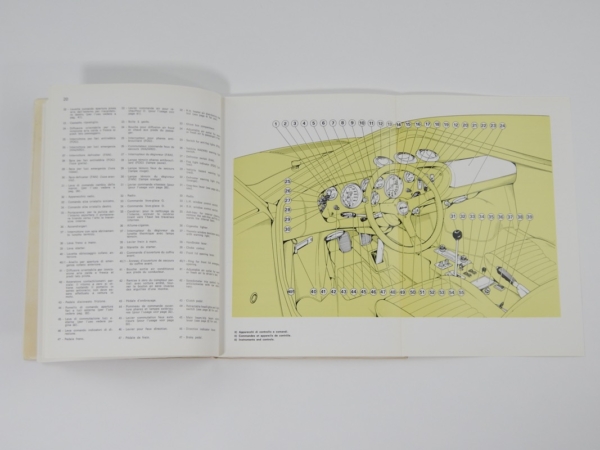 Ferrari 308 GT4 Dino Owner's Manual Handbook