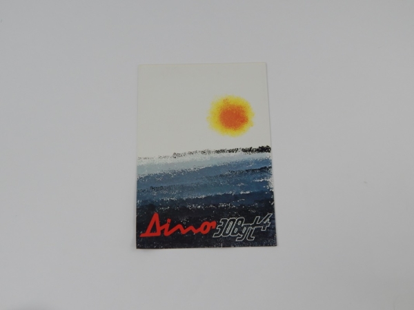 Ferrari 308 GT4 Dino Sales Brochure
