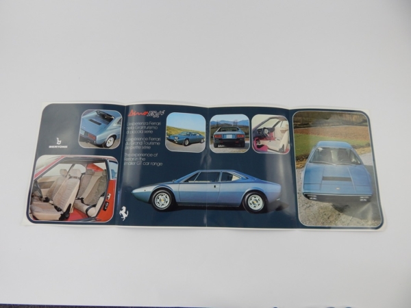 Ferrari 308 GT4 Dino Sales Brochure