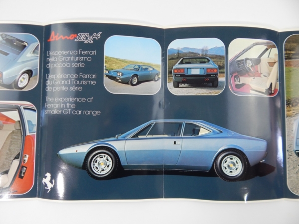 Ferrari 308 GT4 Dino Sales Brochure