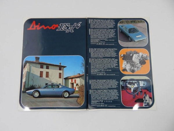 Ferrari 308 GT4 Dino Sales Brochure