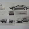 Ferrari 308 GTB Fibreglass Sales Brochure