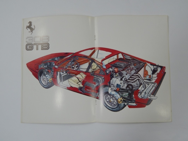 Ferrari 308 GTB Fibreglass Sales Brochure