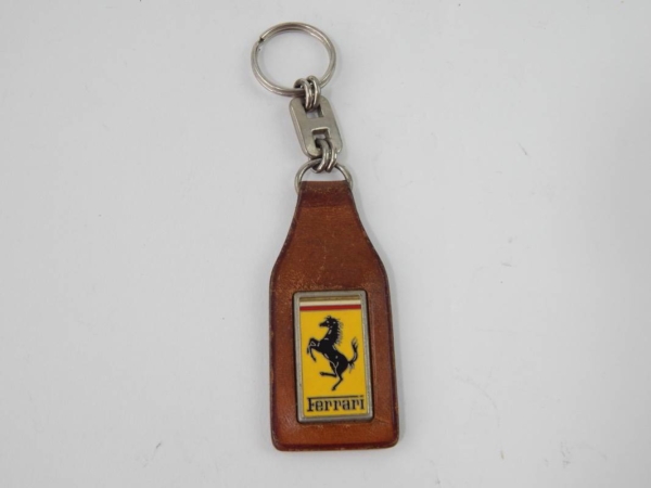 Ferrari 308 Mondial Schedoni Leather Keyring Key Fob