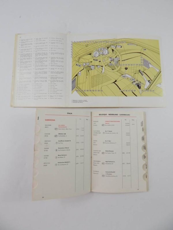 Ferrari 308 Vetroresina Complete Pouch Set