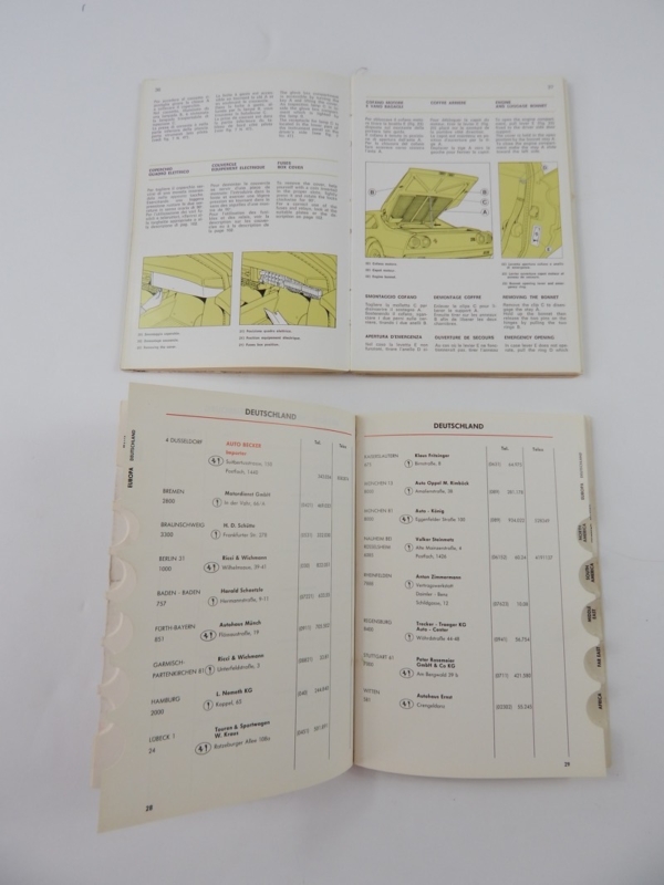 Ferrari 308 Vetroresina Complete Pouch Set