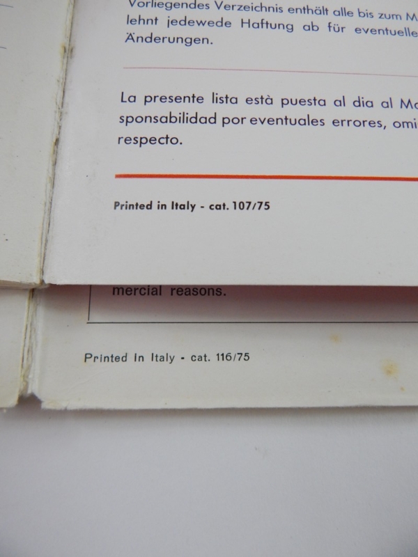 Ferrari 308 Vetroresina Complete Pouch Set