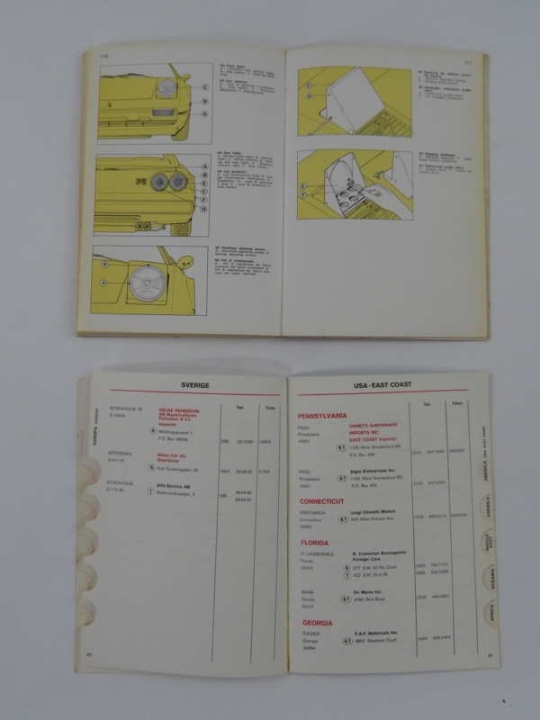 Ferrari 308 Complete Pouch Set