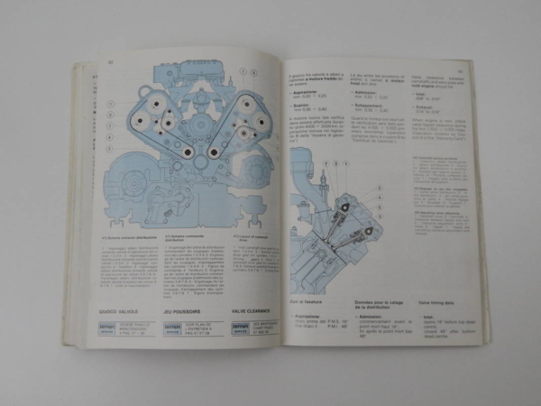 Ferrari 308 QV Owner’s Manual Euro Spec