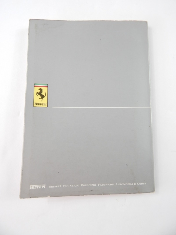 Ferrari 308 QV Quattrovalvole Euro Spec Owner's Manual