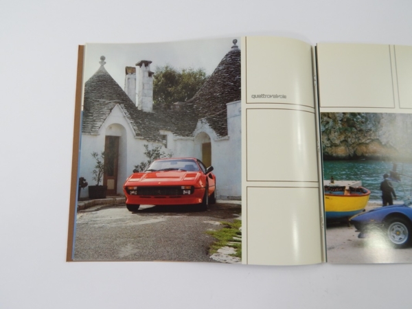 Ferrari 308 QV Quattrovalvole Sales Brochure