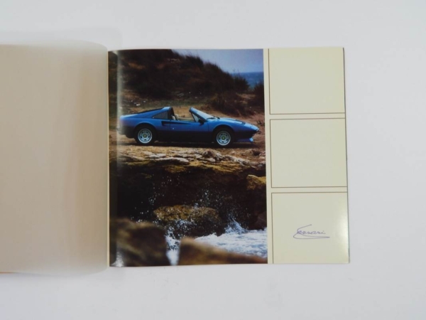 Ferrari 308 QV Quattrovalvole Sales Brochure