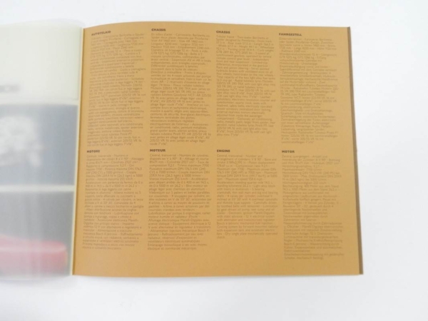 Ferrari 308 QV Quattrovalvole Sales Brochure