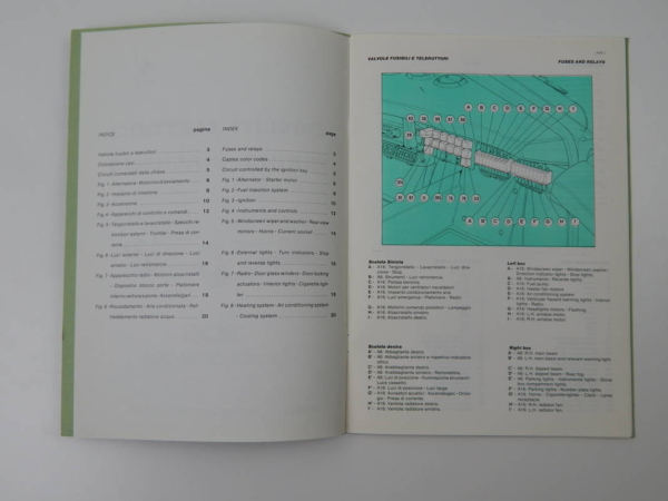 Ferrari 308 QV Wiring Diagram Manual