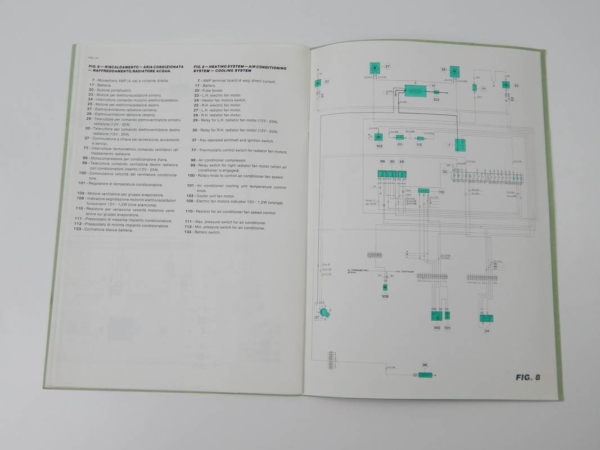 Ferrari 308 QV Wiring Diagram Manual