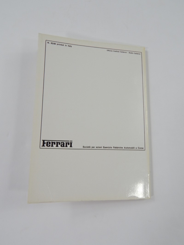 Ferrari 330 365 GTC Owner's Manual with Supplement