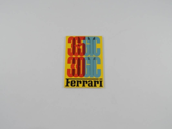 Ferrari 330 365 GTC Owner's Manual with Supplement
