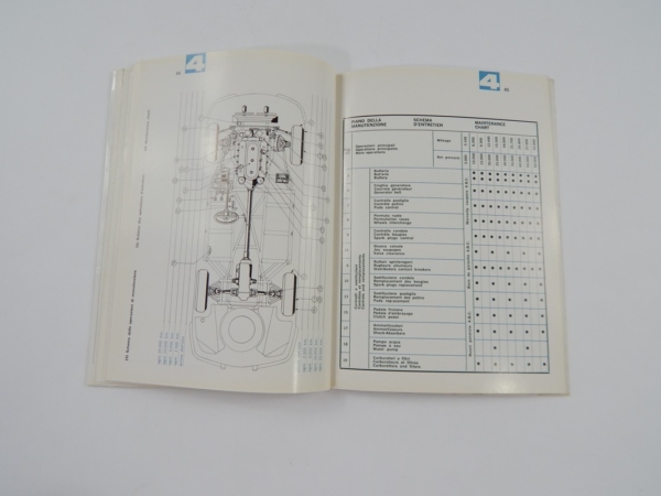Ferrari 330 365 GTC Owner's Manual with Supplement