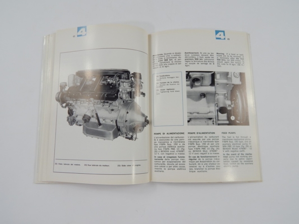 Ferrari 330 365 GTC Owner's Manual with Supplement