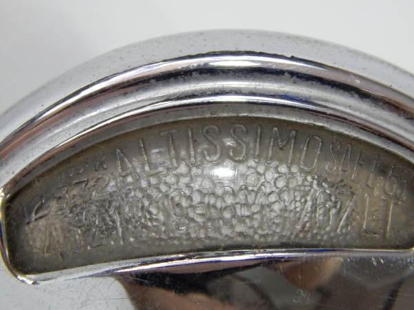 Ferrari 330 Altissimo Rear Number Plate Light
