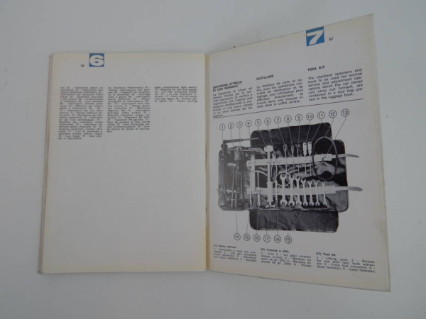 Ferrari 330 GTC Owner’s & Parts Manual Handbook