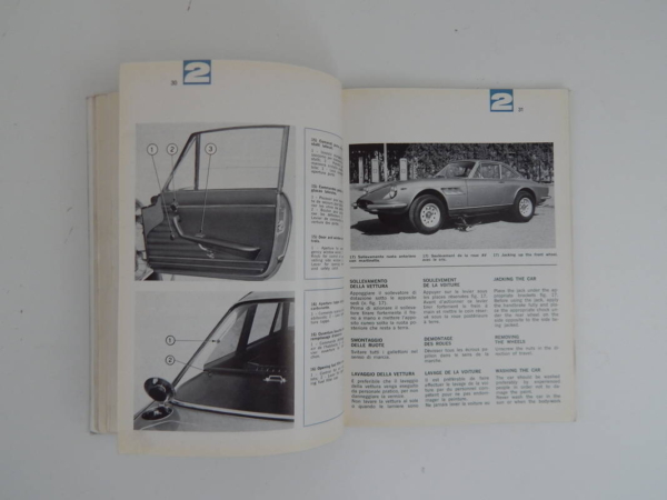 Ferrari 330 GTC Owner’s & Parts Manual Handbook
