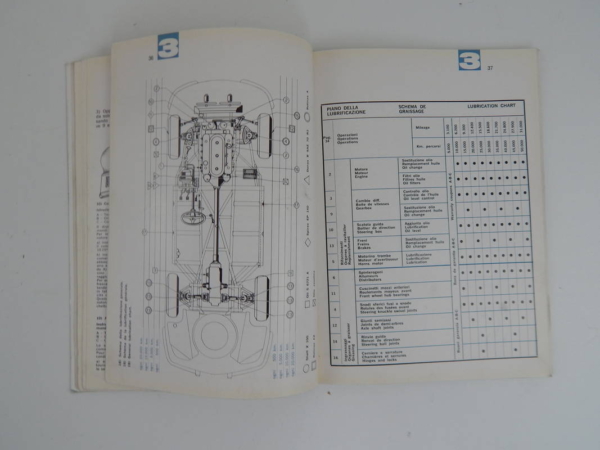 Ferrari 330 GTC Owner’s & Parts Manual Handbook