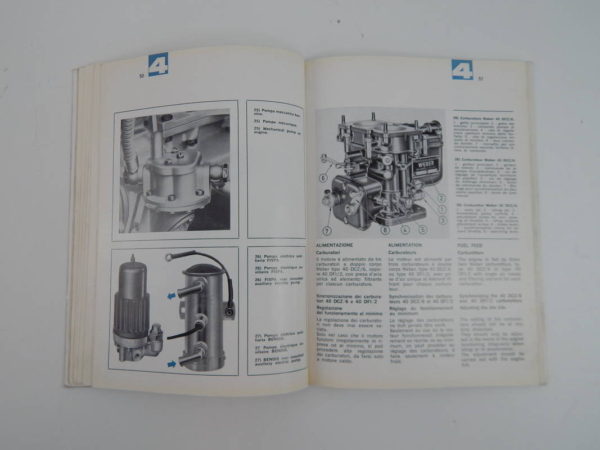 Ferrari 330 GTC Owner’s & Parts Manual Handbook