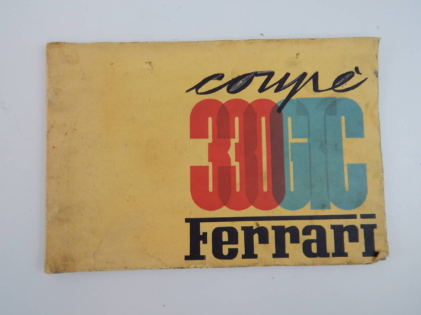Ferrari 330 GTC Owner’s & Parts Manual Handbook