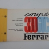 Ferrari 330 GTC Owner’s & Parts Manual Handbook
