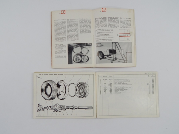 Ferrari 330 Owner's & Parts Manuals