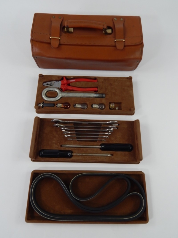 Ferrari 348 355 Complete Tool Kit Schedoni Leather Case