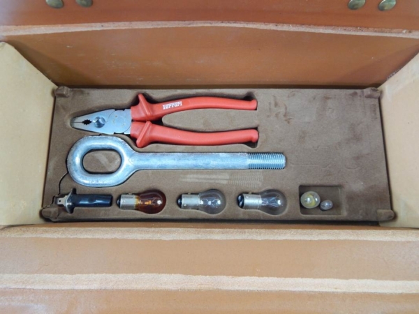 Ferrari 348 355 Complete Tool Kit Schedoni Leather Case